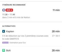 Les nouveautés de Google Maps pour se déplacer plus sereinement malgré le coronavirus