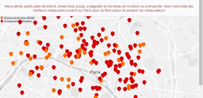 Paris Foodies : l’application mobile pour les terrasses ouvertes