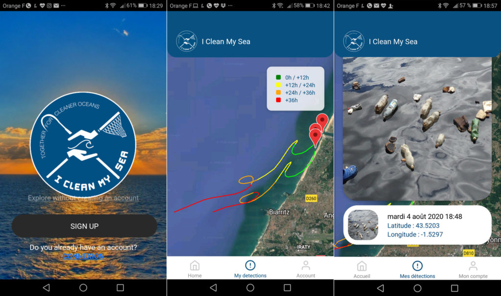 Application I Clean My Sea pour lutter contre les dechets dans l ocean