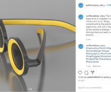 Des lunettes proposant les filtres de la plateforme Snapchat