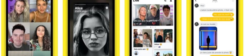 Yubo, application de style reseau social dediee aux adolescents