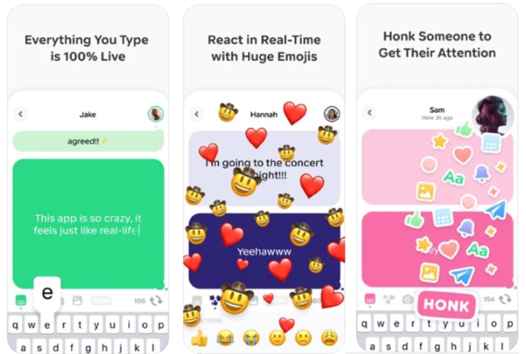 Honk, une application de messagerie qui s inspire de MSN et Snapchat