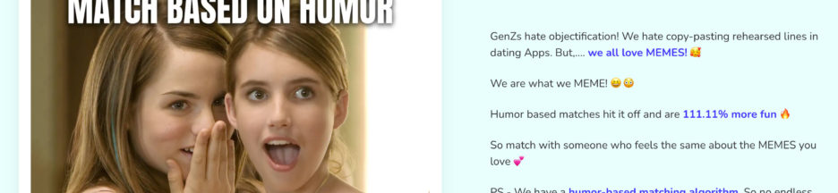 Schmooze, application de rencontres base sur l humour de Vidya Madhavan