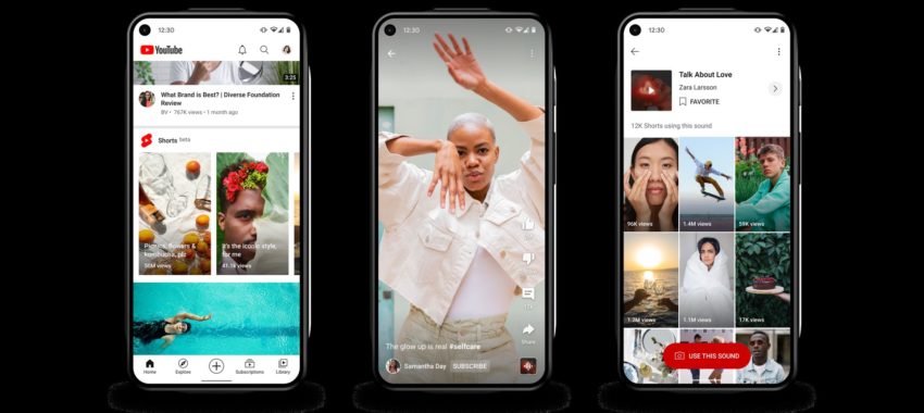 YouTube Shorts face à l’appli smartphone Tik Tok !