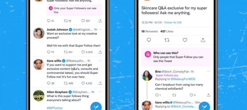 Twitter propose finalement les Super Follows !