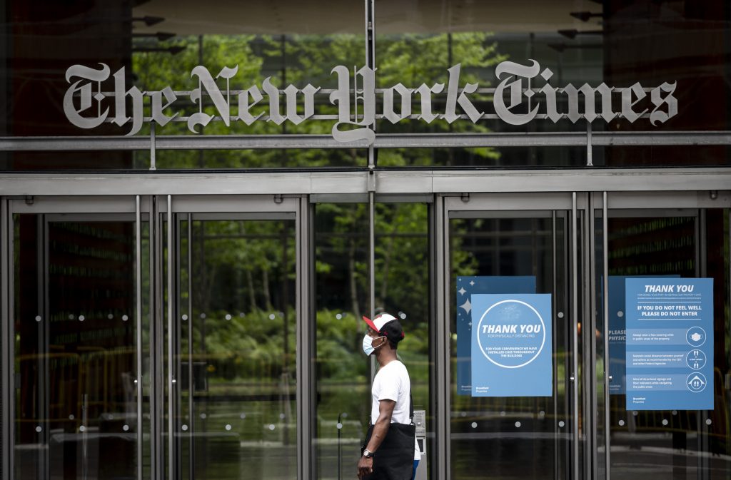 Application audio du journal americain New York Times concurrence Spotify