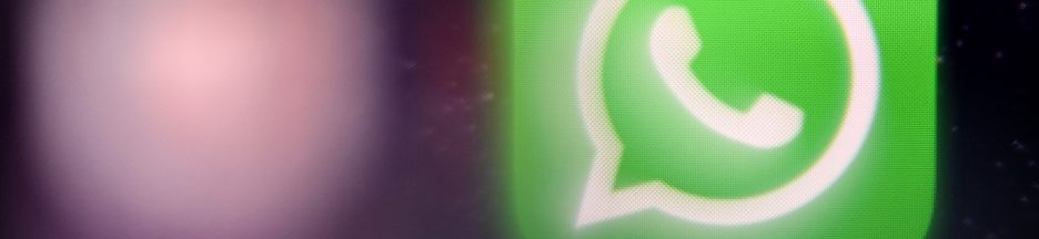 Image démontrant une notification sur l’application WhatsApp