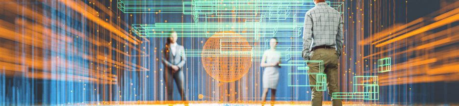 vivre-métavers-temps-passé-par-les-internautes trois personnes dans un monde virtuel