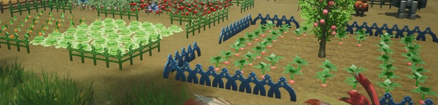 Le potager Le potager dans le paysage du jeu