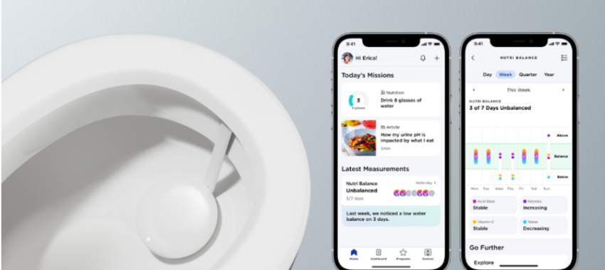 L’objet connecté U-scan pour équiper vos toilettes et analyser l’urine