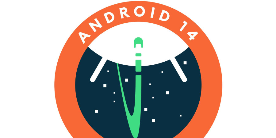 Le logo du nouveau système d’exploitation de Google, Android 14