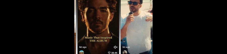 La plateforme #NewMusic de TikTok sur laquelle on peut facilement trouver des morceaux de musique tendances.