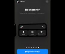 Recherche sur mobile : le widget TikTok concurrence directement Google 