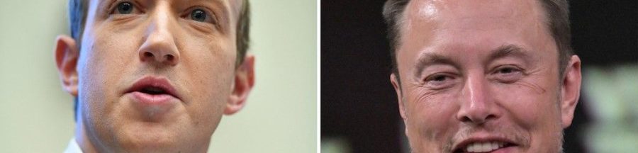 combat-mma-mark-et-zuckerberg-x-meta Le portrait du grand patron de Meta et de celui de X, des milliardaires qui vont s’affronter dans un combat MMA.