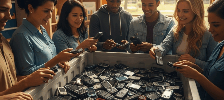 Collecte de téléphones : Ecosystem s’engage avec la CCBD
