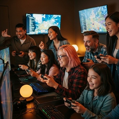 Communauté fidèle de joueurs partageant leur passion pour les jeux intemporels