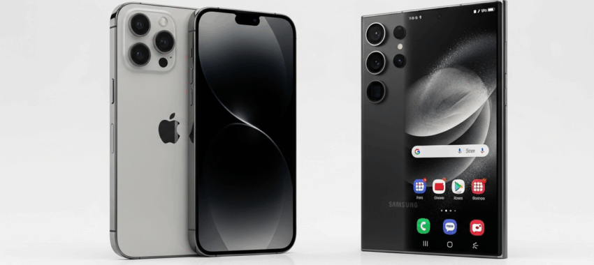 Samsung vs Apple: comparatif des smartphones iPhone et Galaxy