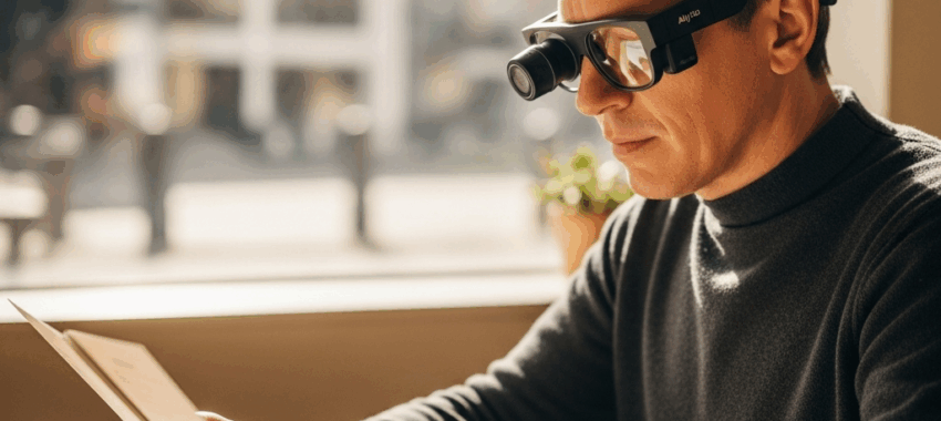 Lunettes connectées, Ally Solos Glasses facilite la vie des malvoyants