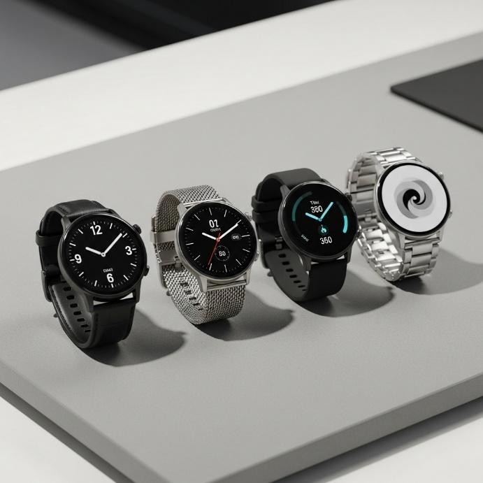 Comparatif des meilleures montres connectées 2025 avec suivi santé et design moderne