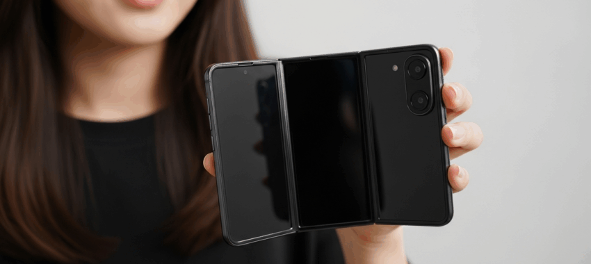 Smartphone pliable: Samsung, développement d’un modèle à trois écrans