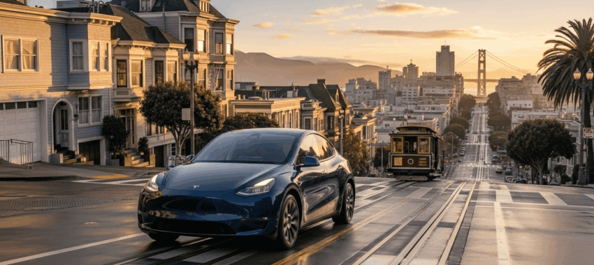 Tesla : lancement avorté de ses taxis autonomes à San Francisco