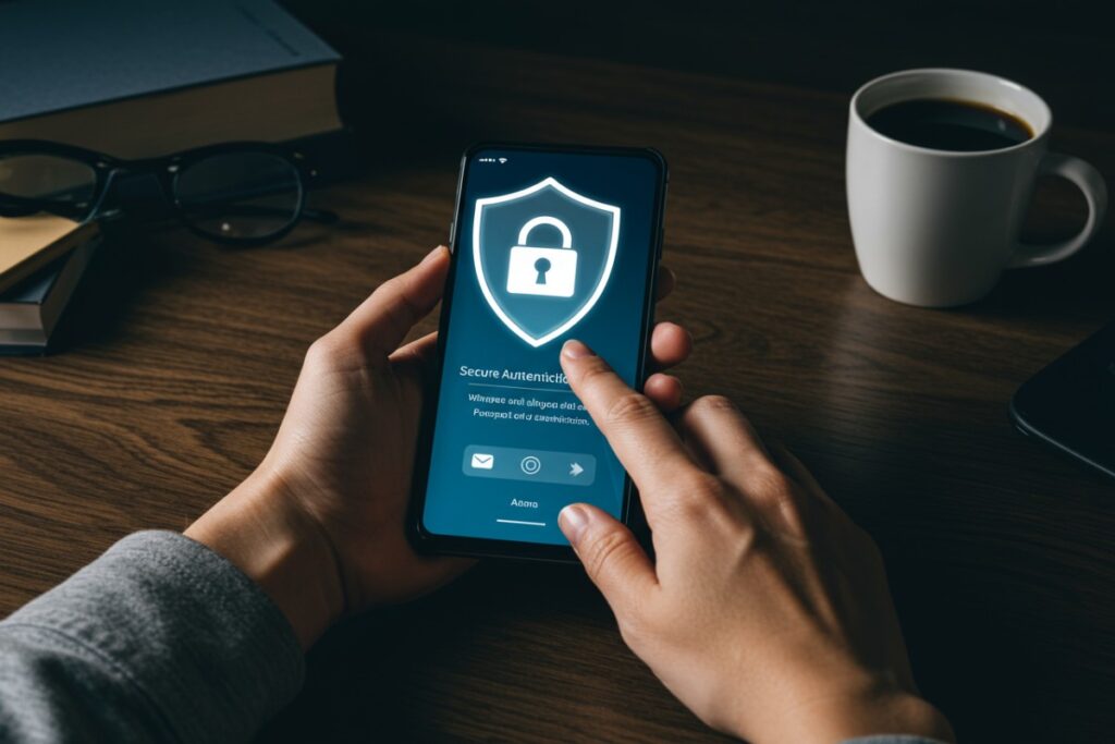 Application d’authentification Proton sécurisée sur smartphone