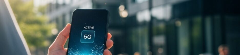 Smartphone connecté en 5G