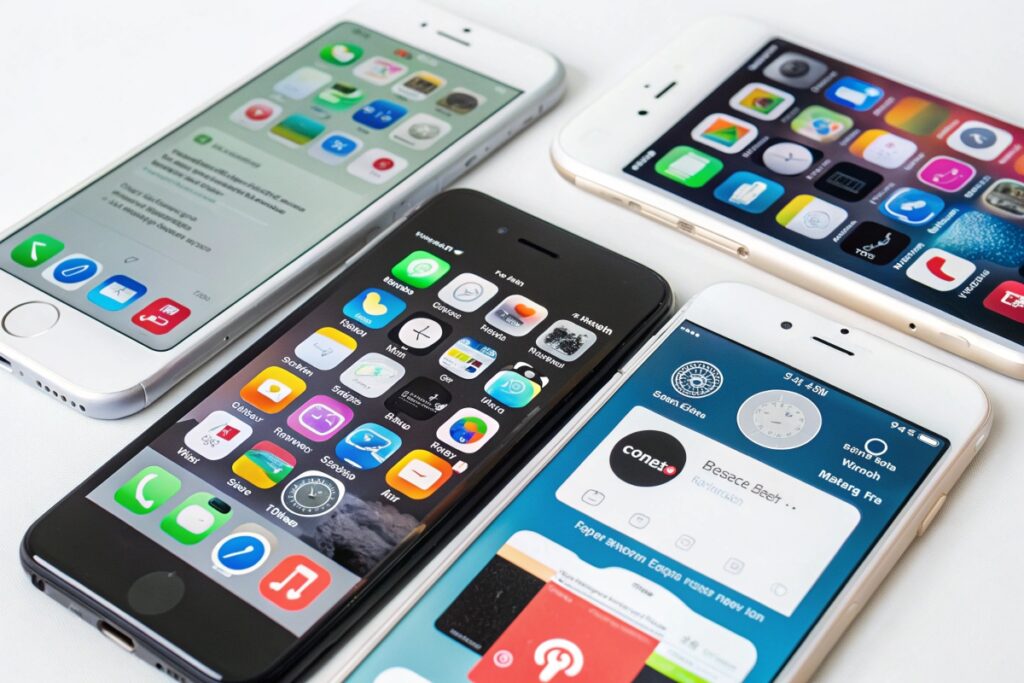 Des applications sur smartphones