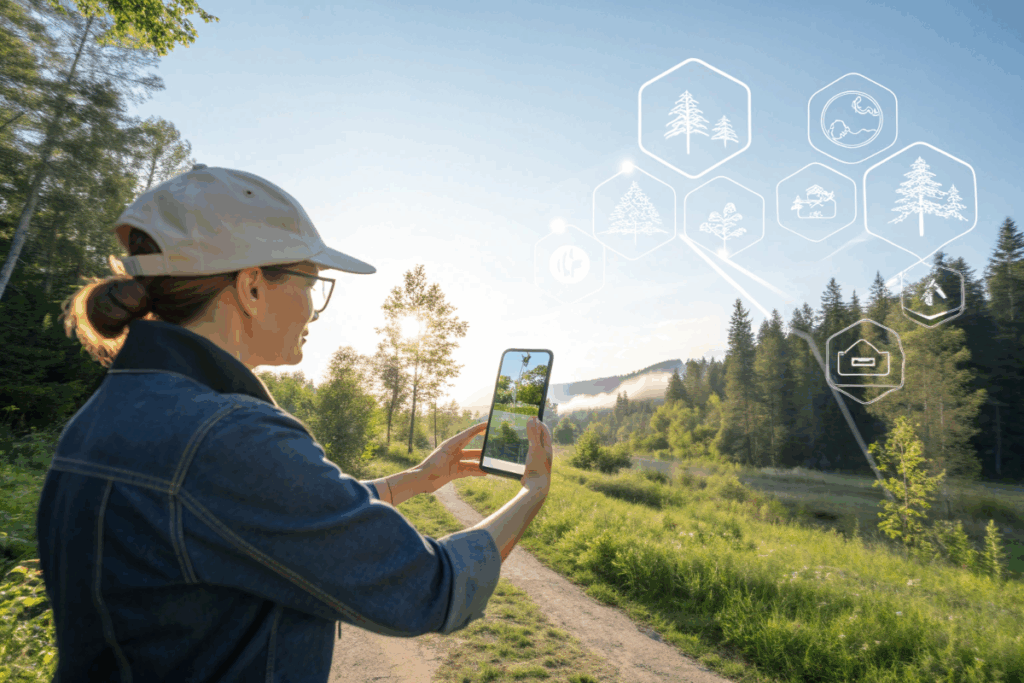 Applications mobiles en réalité augmentée en usage extérieur 