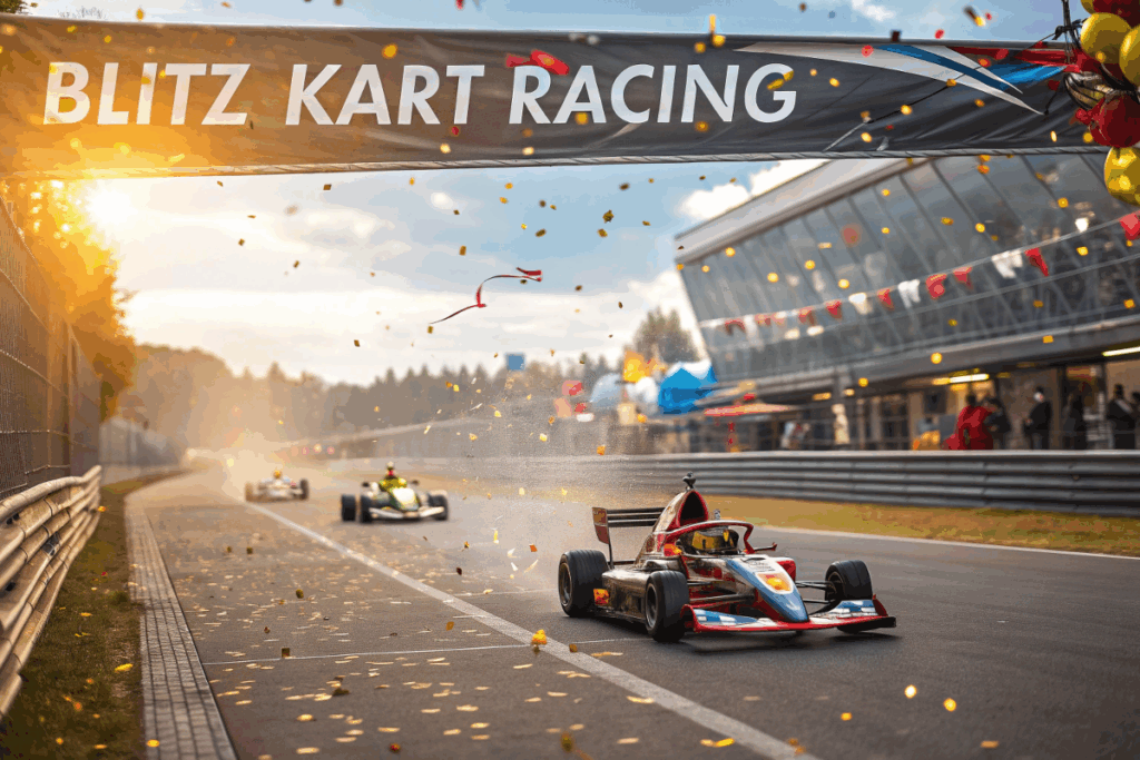 Épisode du jeu de course mobile Blitz Kart Racing 