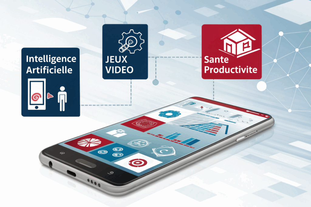 Les applications mobiles  innovantes d'un smartphone 