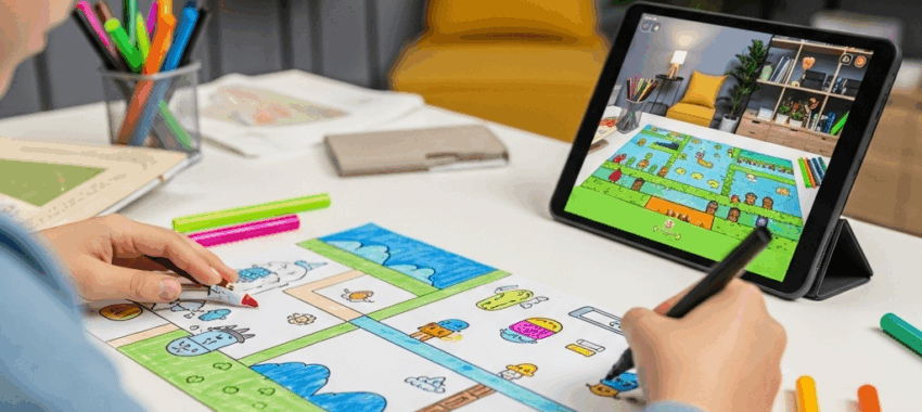 « Dessine ton jeu » : une aventure créative à portée de main