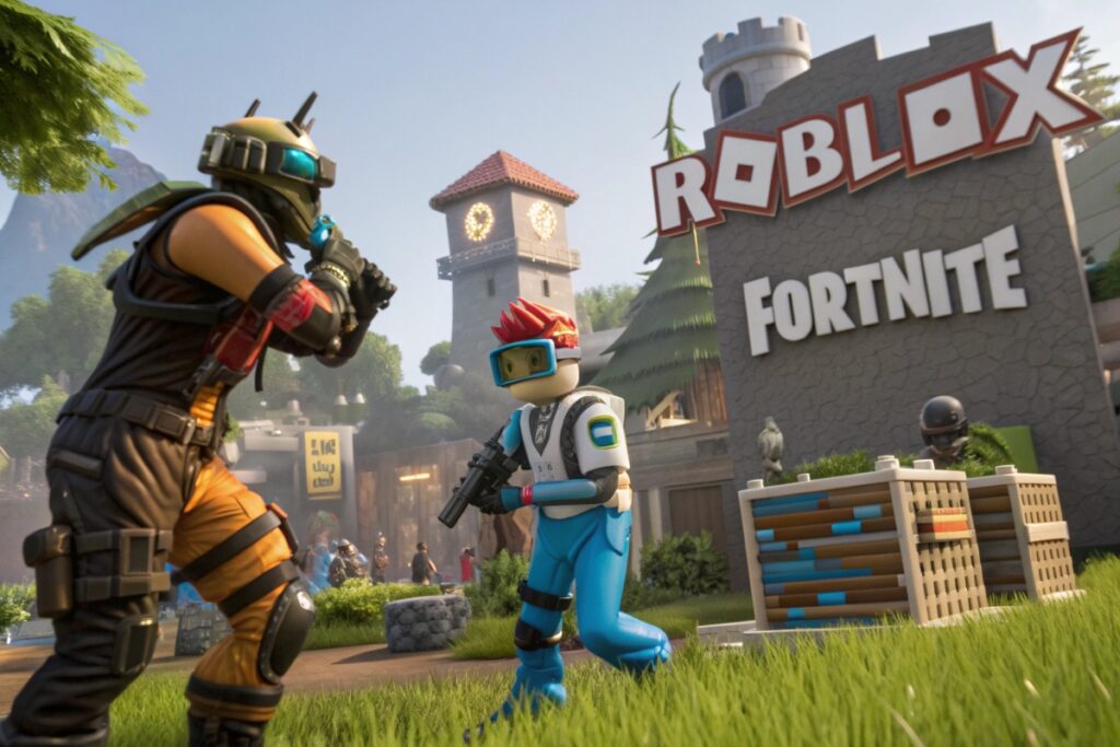 Roblox et Fortnite