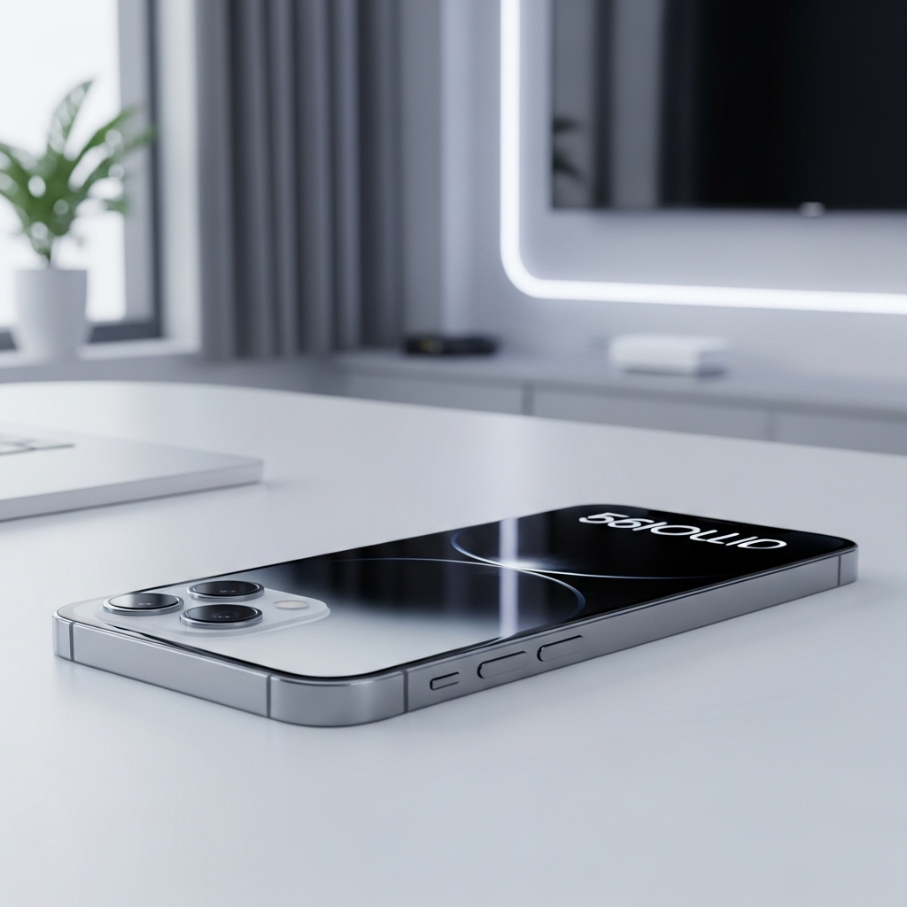 iPhone 17 Air ultra-fin avec écran OLED, design minimaliste et moderne