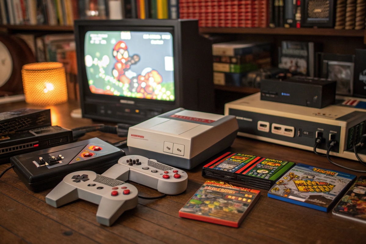 Des jeux vidéo rétro