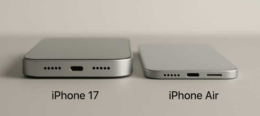 iPhone 17 : le duel inattendu avec l’iPhone Air
