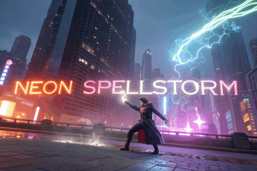 Neon Spellstorm, une pépite parmi les jeux mobiles RPG fantasy