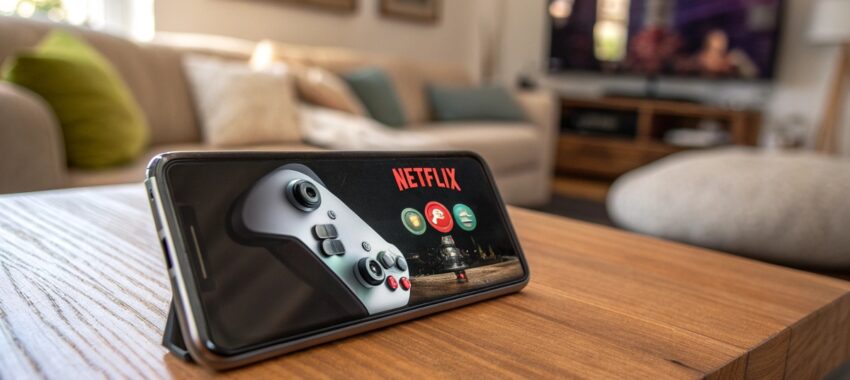 Netflix transforme les smartphones avec ses jeux vidéo et mobile gaming