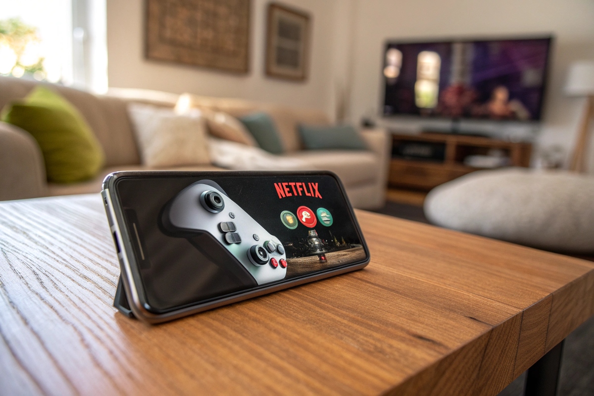 Le mobile gaming sur Netflix
