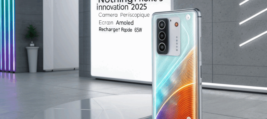 Nothing Phone 3 : le smartphone innovant à découvrir