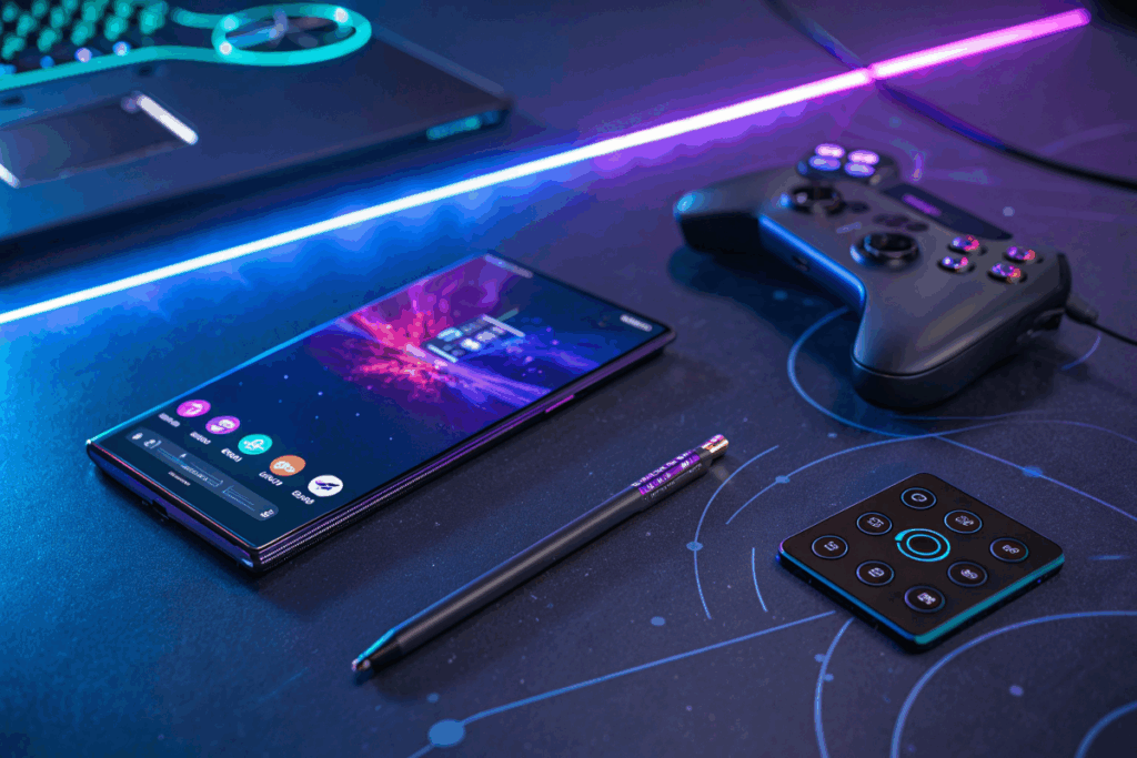 UN Samsung Galaxy S25 Ultra et un S Pen 