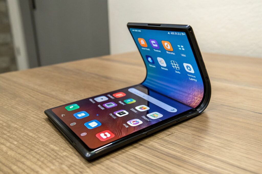 Un smartphone pliable