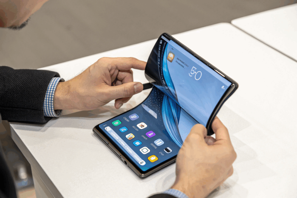 Les smartphones pliables, dévoilement du mobile  