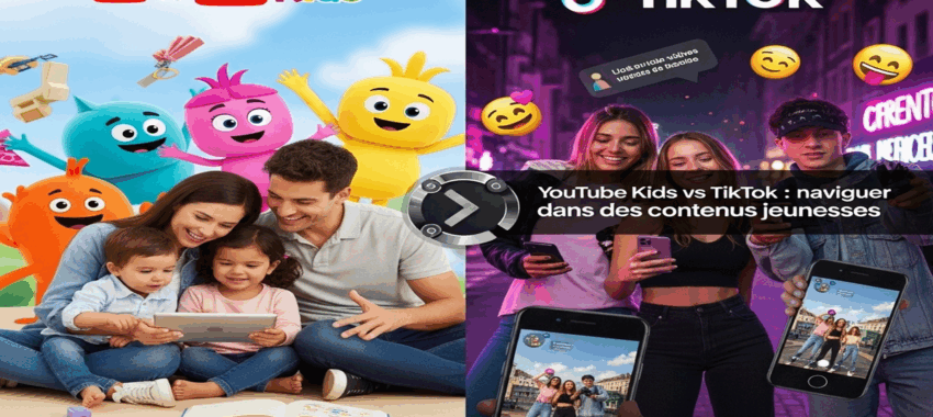 YouTube Kids vs TikTok : naviguez dans des contenus jeunesse