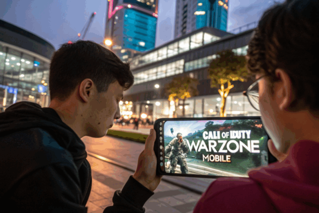 Gameplay Call of Duty Warzone Mobile en mode Battle Royale