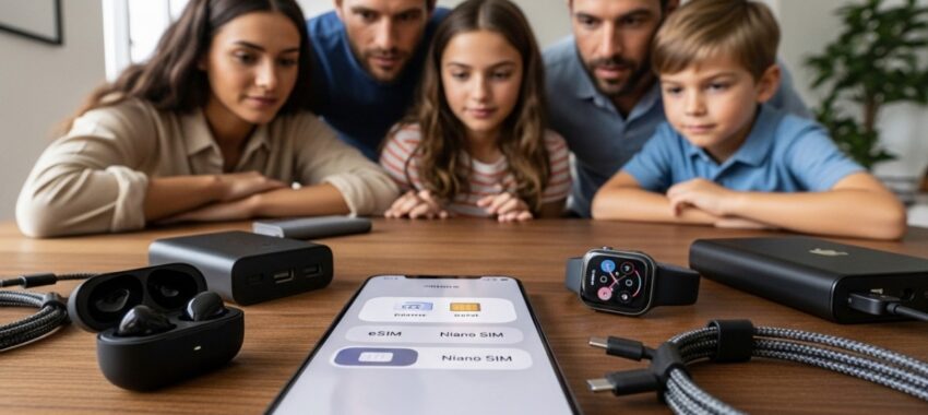 eSIM et iPhone 17 : avantages et limites pour les familles
