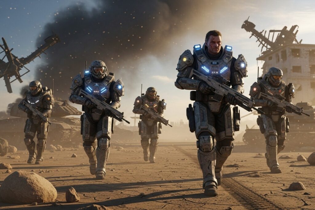 Des joueurs en combat dans Borderlands 4