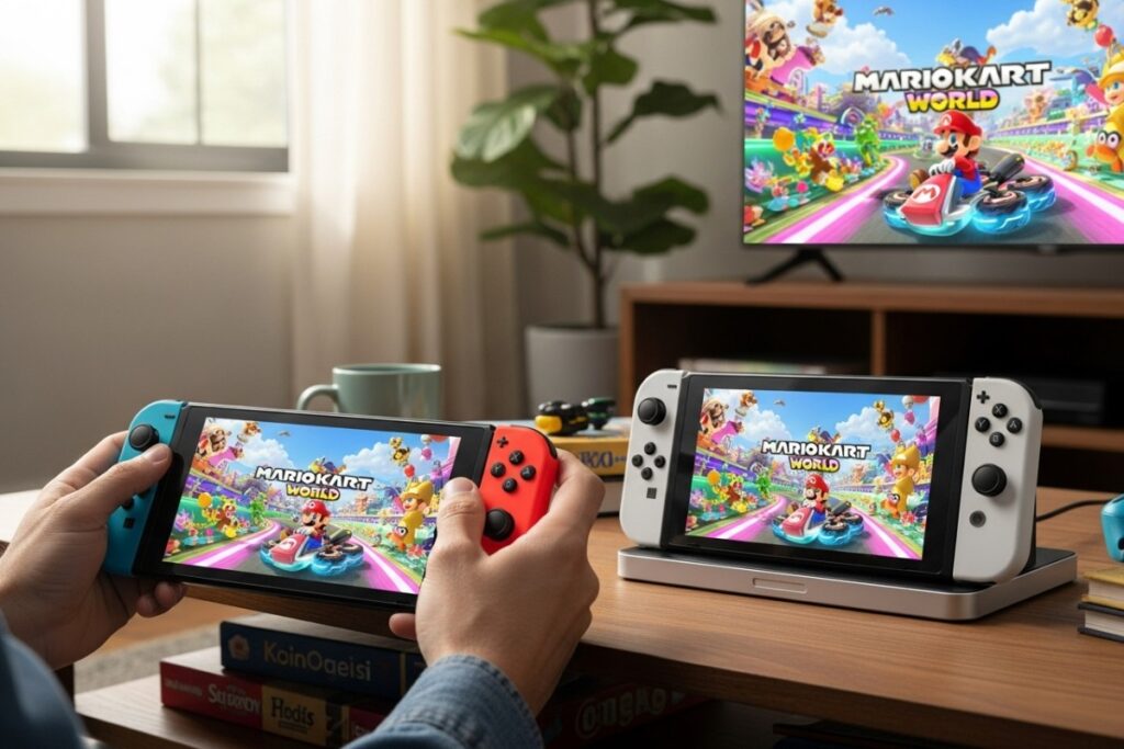 Nintendo Switch 2 avec Mario Kart World