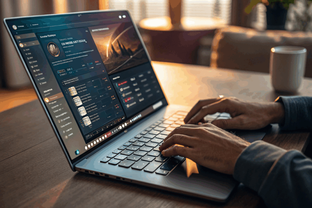 Une personne utilisant ChatGPT Atlas en mode agent automatisation
