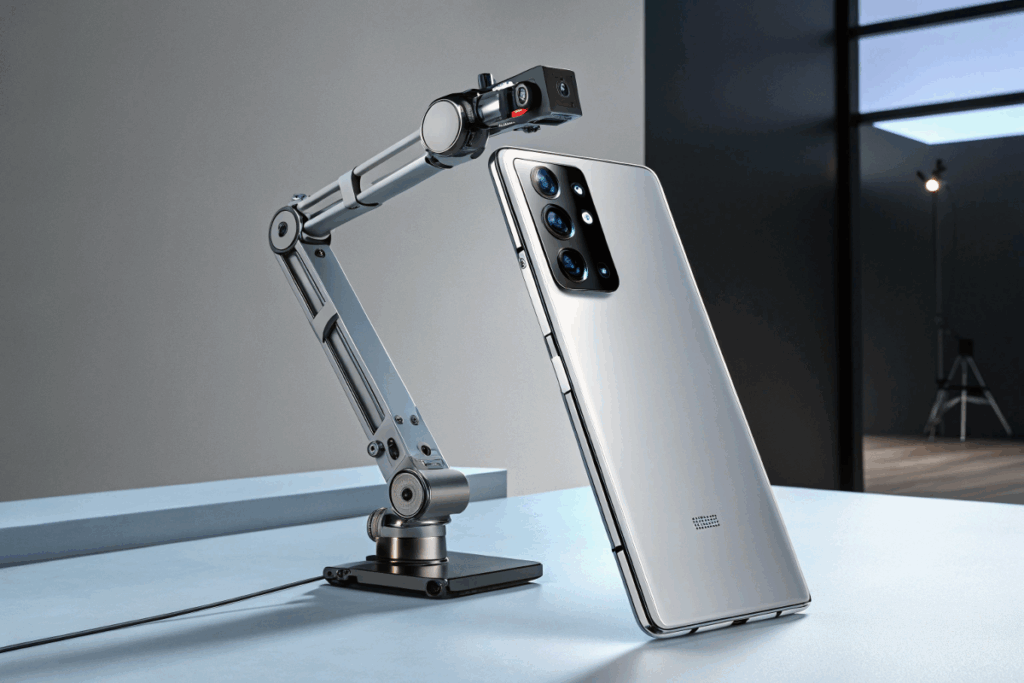 Smartphone innovant Honor avec bras caméra robotique